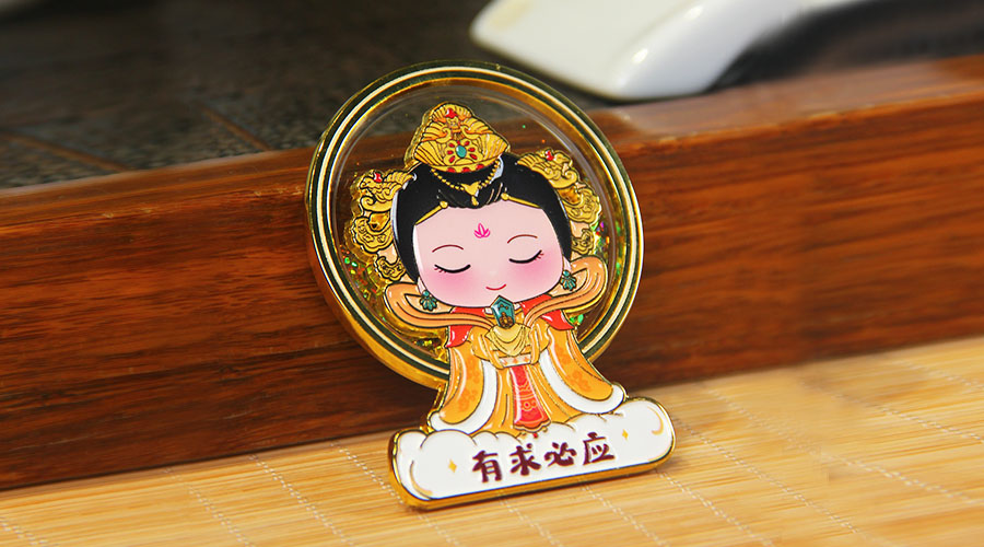 泰山老奶奶流沙冰箱貼